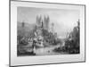 Debarkation at Westminster Bridge on Lord Mayor's Day, London, C1836-Edward Goodall-Mounted Giclee Print