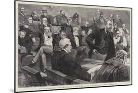 Debate on the Second Reading of the Home Rule Bill in the House of Lords-Thomas Walter Wilson-Mounted Giclee Print