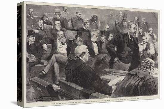 Debate on the Second Reading of the Home Rule Bill in the House of Lords-Thomas Walter Wilson-Stretched Canvas