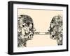 Debate. the Science of Communication.-RYGER-Framed Art Print