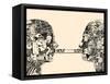 Debate. the Science of Communication.-RYGER-Framed Stretched Canvas