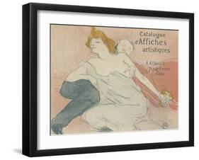 Debauche, 1896-Henri de Toulouse-Lautrec-Framed Giclee Print