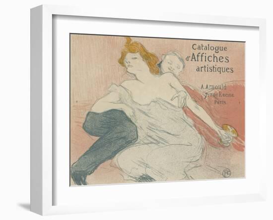 Debauche, 1896-Henri de Toulouse-Lautrec-Framed Giclee Print