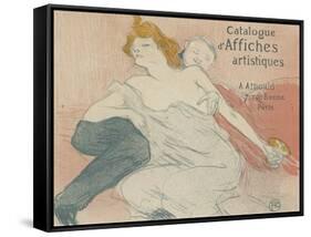 Debauche, 1896-Henri de Toulouse-Lautrec-Framed Stretched Canvas