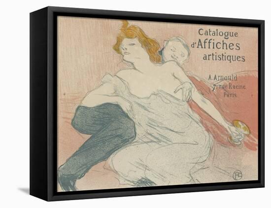 Debauche, 1896-Henri de Toulouse-Lautrec-Framed Stretched Canvas