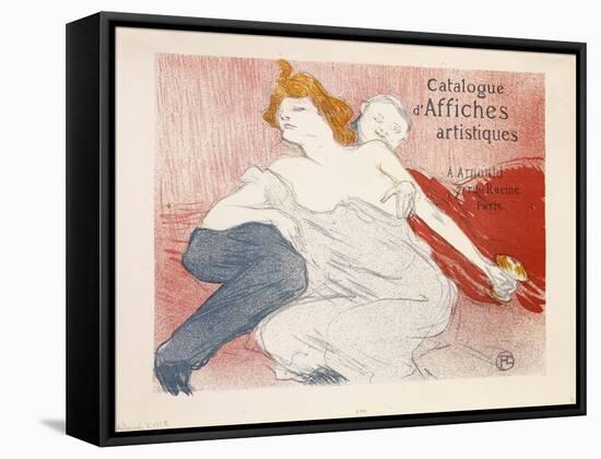 Debauche, Deuxieme Planche, 1896-Henri de Toulouse-Lautrec-Framed Stretched Canvas