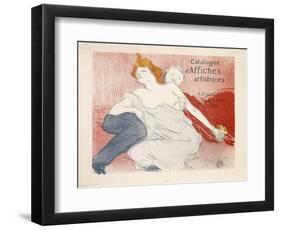 Debauche, Deuxieme Planche, 1896-Henri de Toulouse-Lautrec-Framed Giclee Print