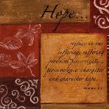 Words to Live By, Hope-Debbie DeWitt-Art Print