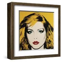 Debbie Harry, 1980-Andy Warhol-Framed Giclee Print