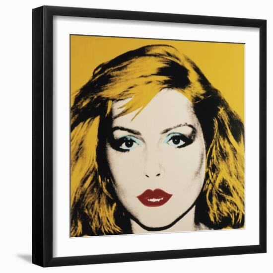 Debbie Harry, 1980-Andy Warhol-Framed Giclee Print