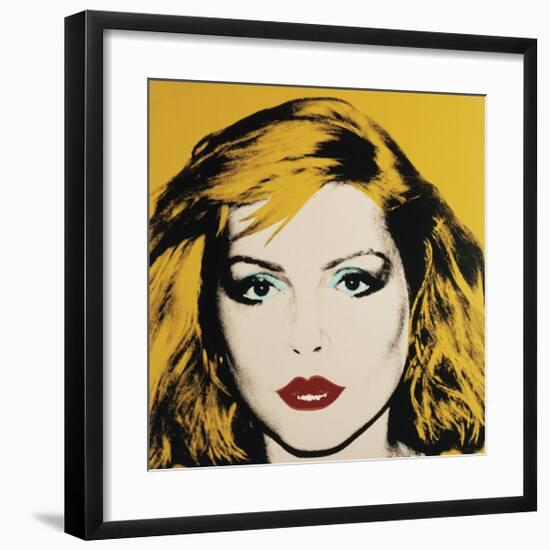 Debbie Harry, 1980-Andy Warhol-Framed Giclee Print