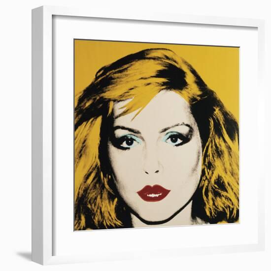 Debbie Harry, 1980-Andy Warhol-Framed Giclee Print