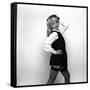 Debbie Harry Blondie Singer Dressed as a Schoolgirl 1978-null-Framed Stretched Canvas