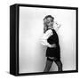 Debbie Harry Blondie Singer Dressed as a Schoolgirl 1978-null-Framed Stretched Canvas