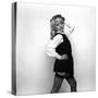 Debbie Harry Blondie Singer Dressed as a Schoolgirl 1978-null-Stretched Canvas