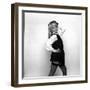 Debbie Harry Blondie Singer Dressed as a Schoolgirl 1978-null-Framed Photographic Print