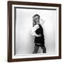 Debbie Harry Blondie Singer Dressed as a Schoolgirl 1978-null-Framed Photographic Print