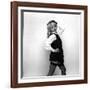 Debbie Harry Blondie Singer Dressed as a Schoolgirl 1978-null-Framed Photographic Print