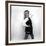 Debbie Harry Blondie Singer Dressed as a Schoolgirl 1978-null-Framed Photographic Print