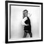 Debbie Harry Blondie Singer Dressed as a Schoolgirl 1978-null-Framed Photographic Print