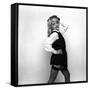 Debbie Harry Blondie Singer Dressed as a Schoolgirl 1978-null-Framed Stretched Canvas