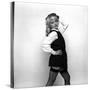 Debbie Harry Blondie Singer Dressed as a Schoolgirl 1978-null-Stretched Canvas