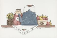 Teapot with Crock-Debbie McMaster-Giclee Print