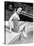 Debbie Reynolds Poolside, 1954-null-Stretched Canvas