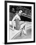 Debbie Reynolds Poolside, 1954-null-Framed Photo