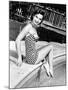 Debbie Reynolds Poolside, 1954-null-Mounted Photo