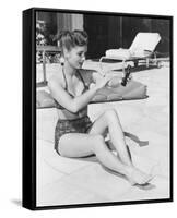 Debbie Reynolds-null-Framed Stretched Canvas