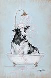 Showering Petals Cow II-Debi Coules-Art Print