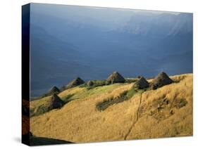 Debirichwa Village in Early Morning, Simien Mountains National Park, Ethiopia-David Poole-Stretched Canvas