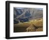 Debirichwa Village in Early Morning, Simien Mountains National Park, Ethiopia-David Poole-Framed Photographic Print