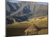 Debirichwa Village in Early Morning, Simien Mountains National Park, Ethiopia-David Poole-Mounted Photographic Print