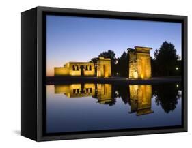 Debod Temple, Madrid, Spain, Europe-Marco Cristofori-Framed Stretched Canvas