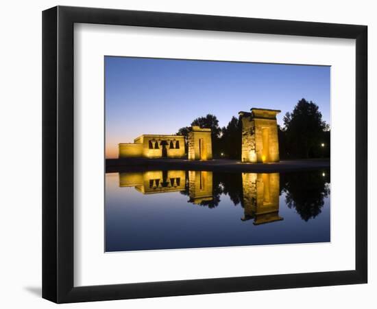 Debod Temple, Madrid, Spain, Europe-Marco Cristofori-Framed Photographic Print