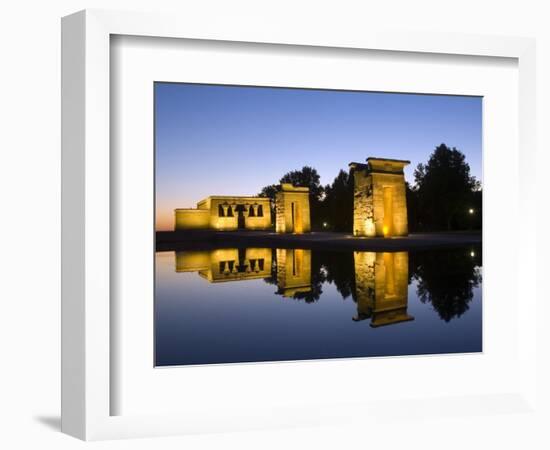 Debod Temple, Madrid, Spain, Europe-Marco Cristofori-Framed Photographic Print