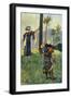 Deborah beneath the palm tree by J James Tissot - Bible-James Jacques Joseph Tissot-Framed Giclee Print