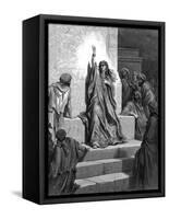 Deborah, Hebrew Prophetess and Judge, 1866-Gustave Doré-Framed Stretched Canvas