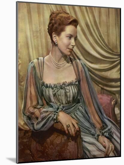 Deborah Kerr (Deborah Kerr-Trimmer) English Film Actress-null-Mounted Photographic Print