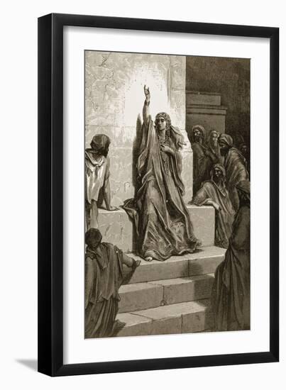 Deborah's Song-Gustave Doré-Framed Giclee Print