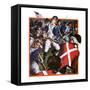 Deborah Sampson-Clive Uptton-Framed Stretched Canvas