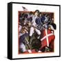 Deborah Sampson-Clive Uptton-Framed Stretched Canvas