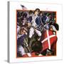 Deborah Sampson-Clive Uptton-Stretched Canvas