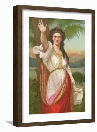 Deborah-Charles Landelle-Framed Giclee Print