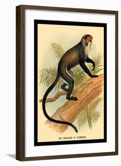 Debrazza's Guenon-G.r. Waterhouse-Framed Art Print