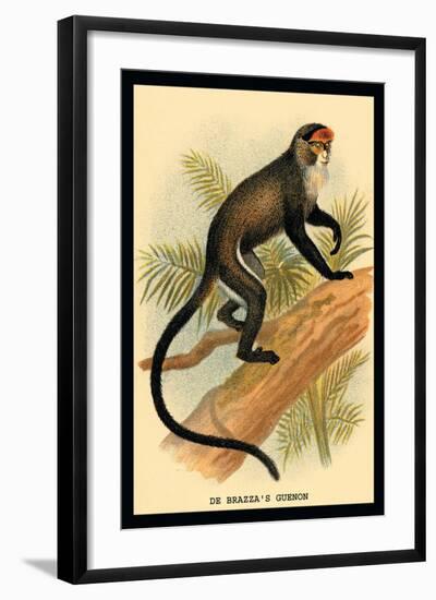 Debrazza's Guenon-G.r. Waterhouse-Framed Art Print