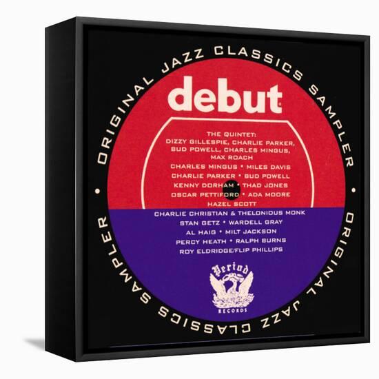 Debut Period Sampler-null-Framed Stretched Canvas