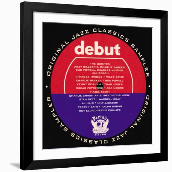 Debut Period Sampler-null-Framed Art Print